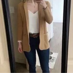 Jcrew sweater blazer pxs